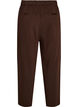 Pantalon ample en jersey taille haute, Marron, Packshot image number 1