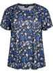FLASH – T-shirt à imprimé floral, Black Blue Green AOP, Packshot image number 0
