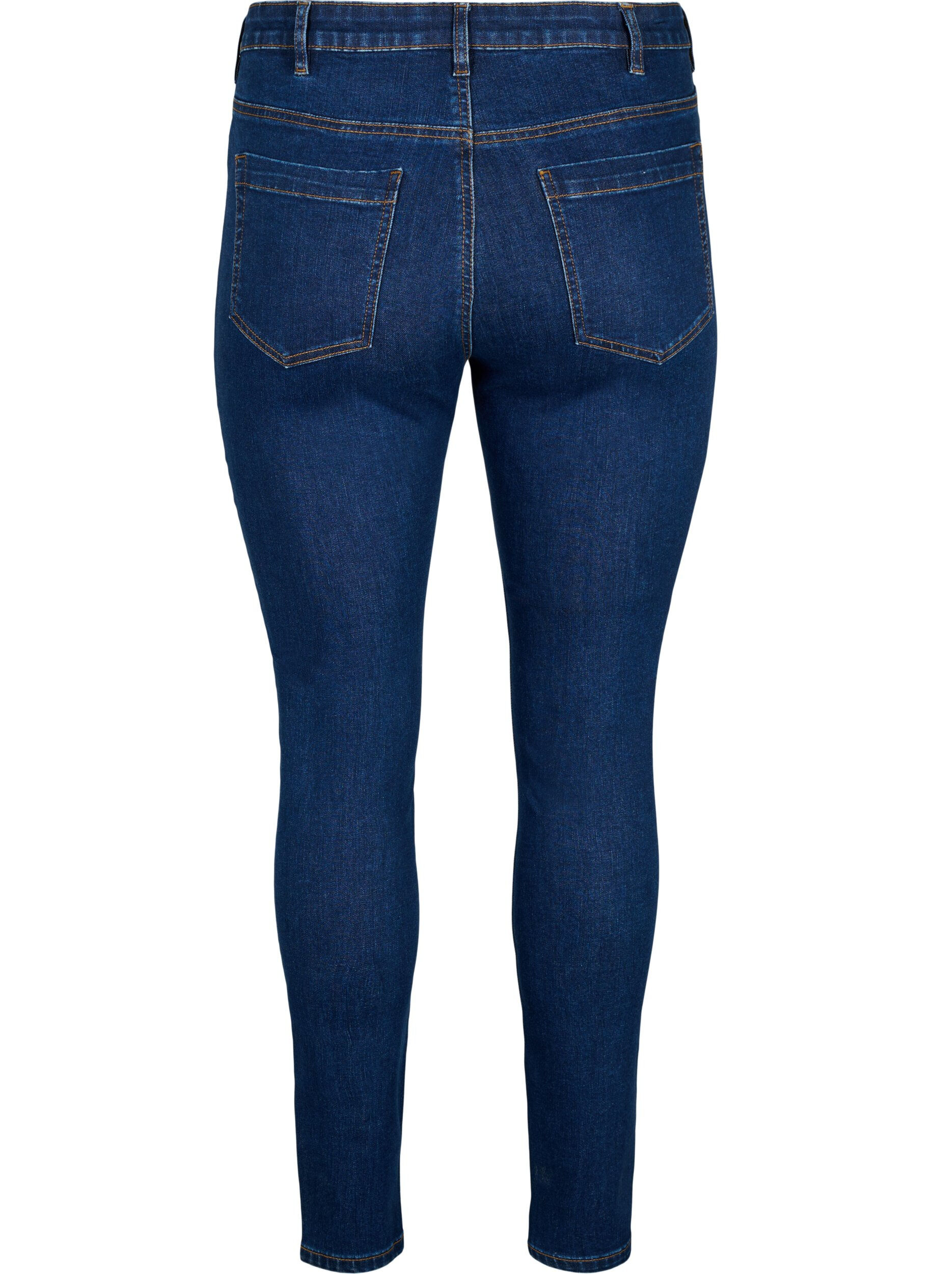 ZizziJean Amy taille haute et coupe super slim, Bleu, Packshot image number 1
