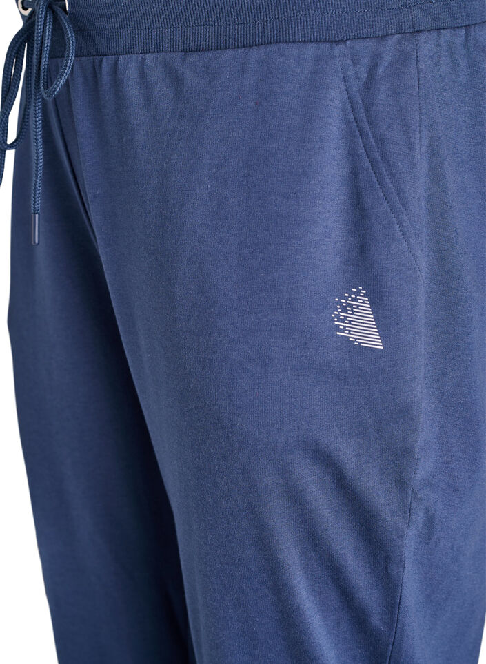 Pantalon de sport ample avec des poches, Bleu, Packshot image number 2