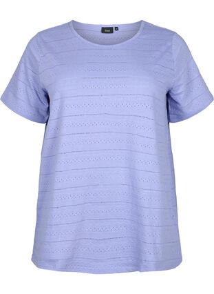 T-shirt en coton à manches courtes, Lavender Violet, Packshot image number 0