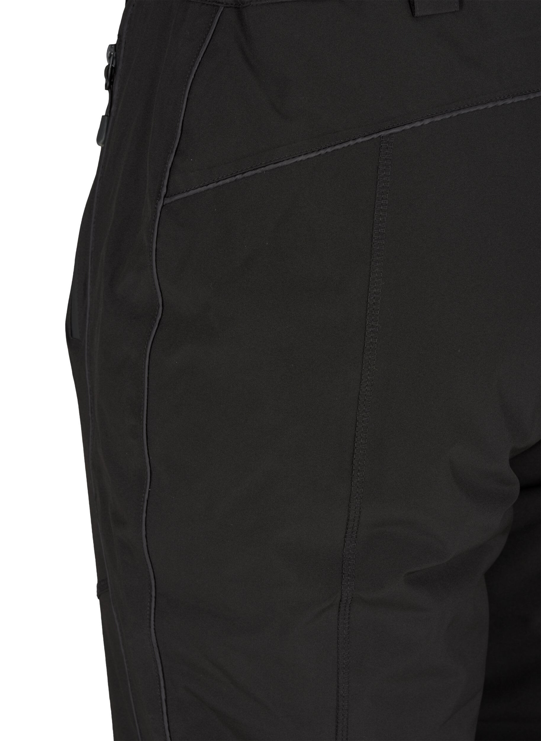 Zizzi pantalon de ski , Black, Packshot image number 3