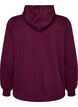 Sweat &agrave; capuche zipp&eacute; avec poches, Violet, Packshot image number 1