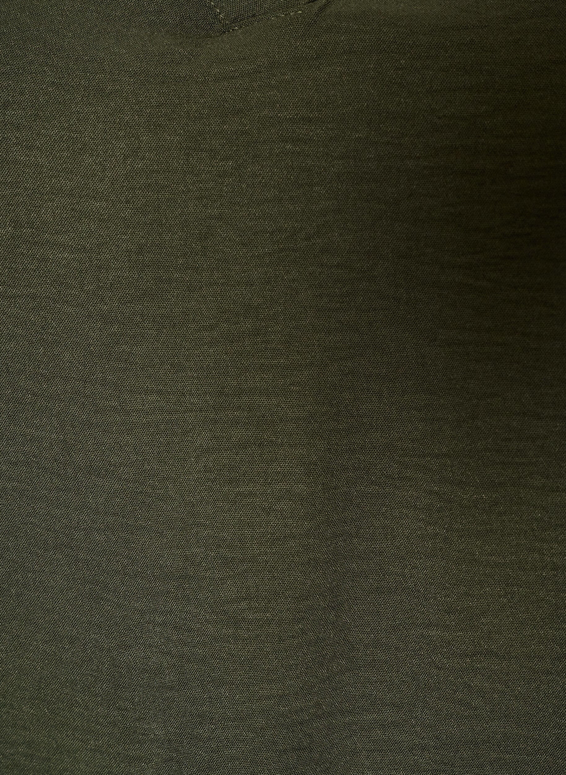 ZizziBlouse avec manches en dentelle et coupe ballon, Vert fonc&eacute;, Packshot image number 2