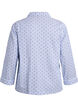 Chemise de pyjama en seersucker &agrave; manches longues, Bleu Clair, Packshot image number 1