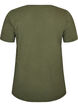 T-shirt Basic uni en coton, Vert, Packshot image number 1