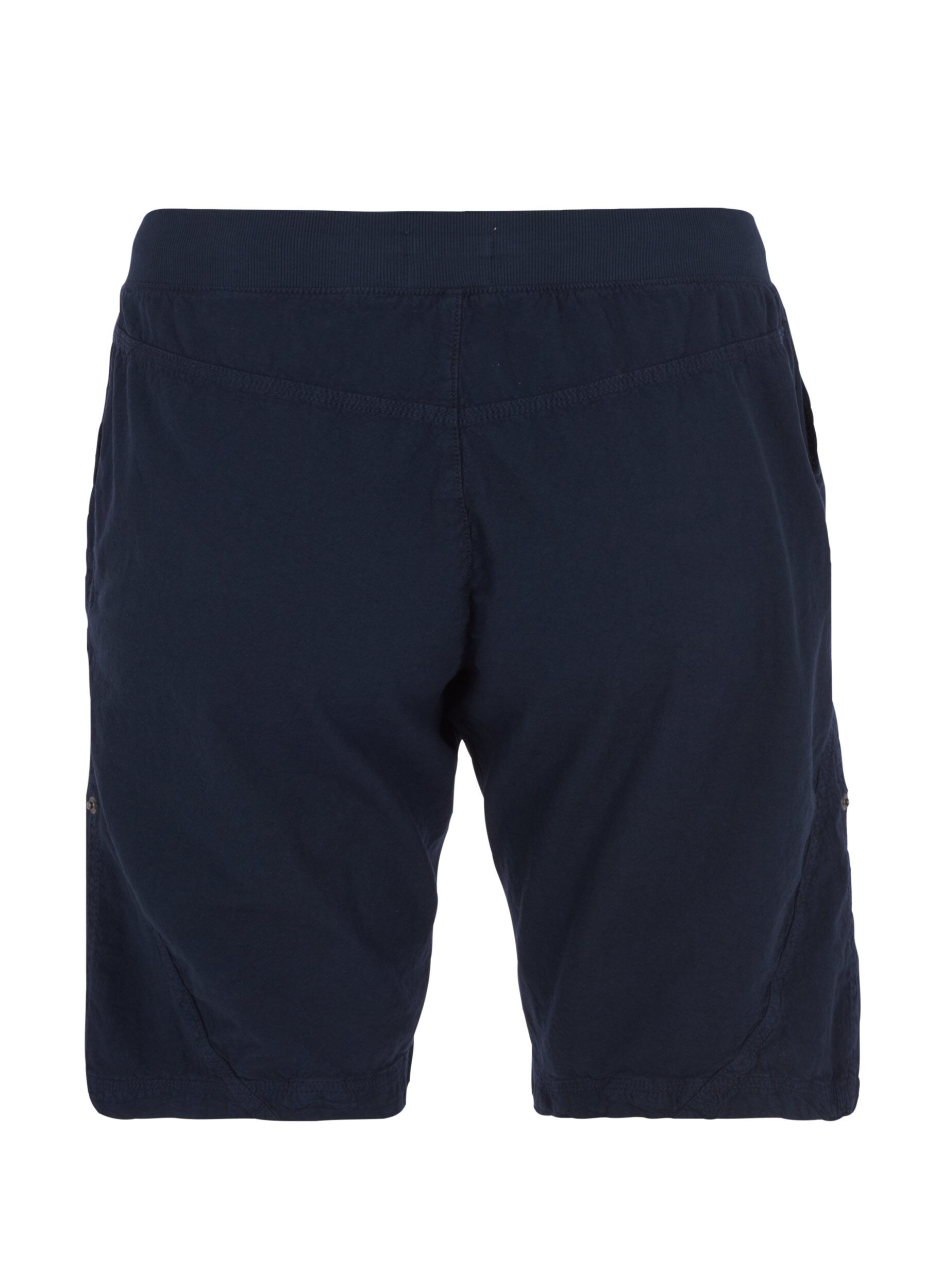 Zizzi Short ample avec poches en coton, Bleu, Packshot image number 1
