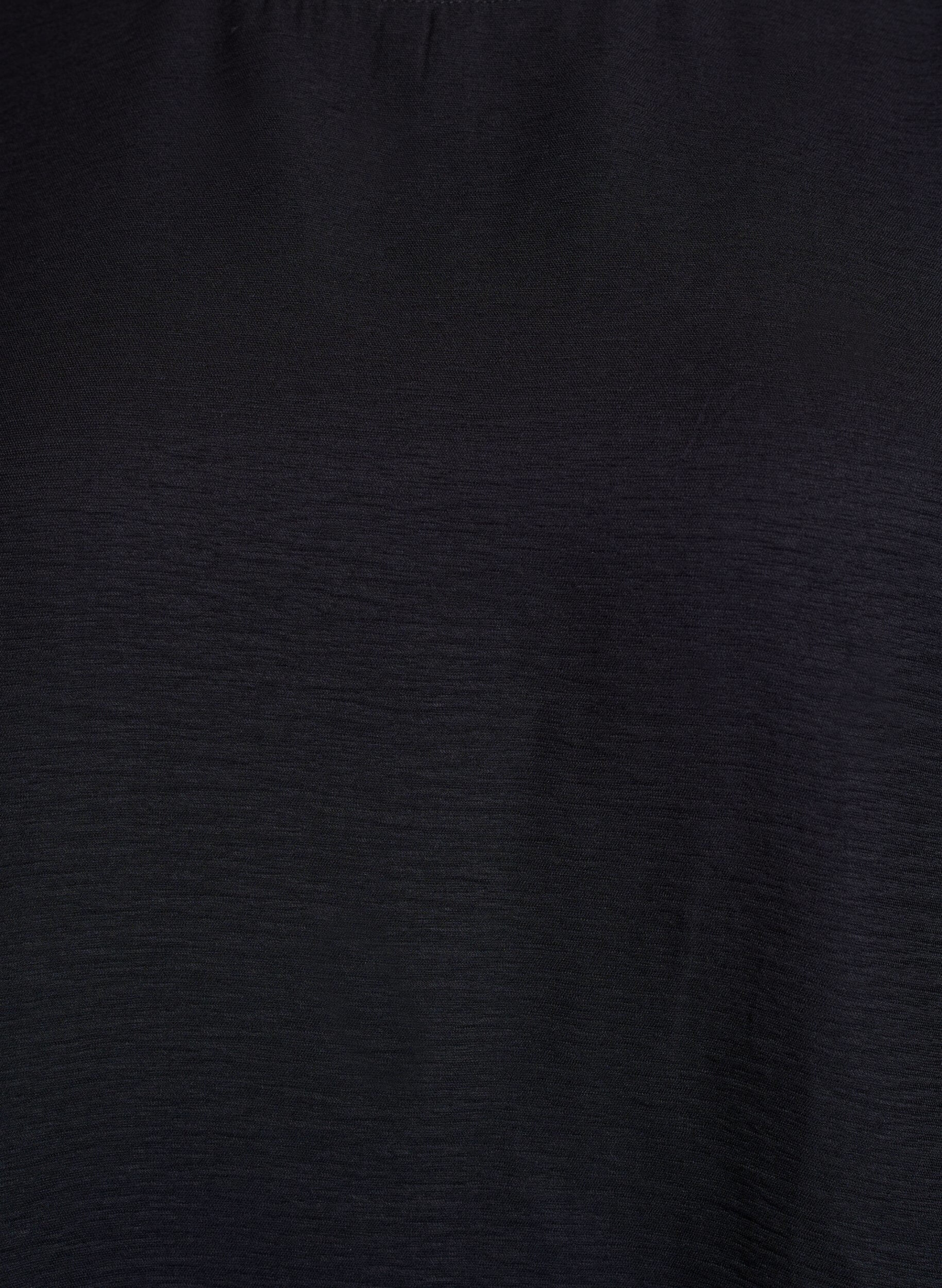 Zizzi Chemisier &agrave; manches courtes et larges, Noir, Packshot image number 2