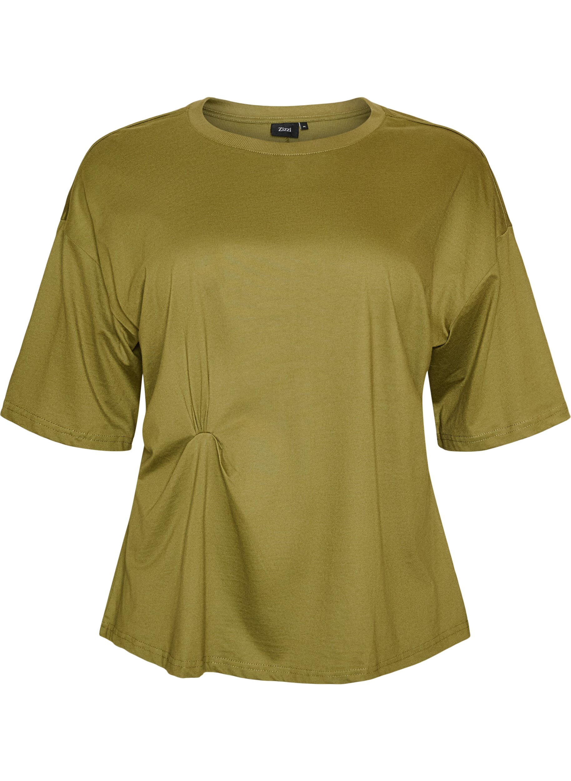 T-shirt avec d&eacute;tail drap&eacute;