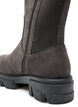 Bottines &agrave; semelle &eacute;paisse en su&eacute;dine, Marron, Packshot image number 2