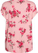 T-shirt avec imprim&eacute; floral, Rose, Packshot image number 1