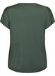 T-shirt de sport couleur unie, Vert, Packshot image number 1