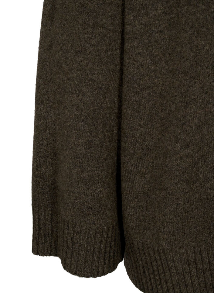 Chemisier à col roulé en maille, Sea Turtle Mel., Packshot image number 3