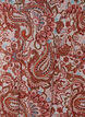 Jupe longue &agrave; taille &eacute;lastiqu&eacute;e, Bordeaux, Packshot image number 2