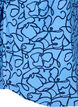 Chemisier &agrave; manches longues avec motif et boutons, Bleu Clair, Packshot image number 3