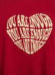 T-shirt imprim&eacute;, Rouge, Packshot image number 2