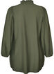 Tunique en viscose avec volants et boutons, Vert, Packshot image number 1