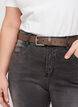 Ceinture marron en simili cuir, Bracken, Model image number 0