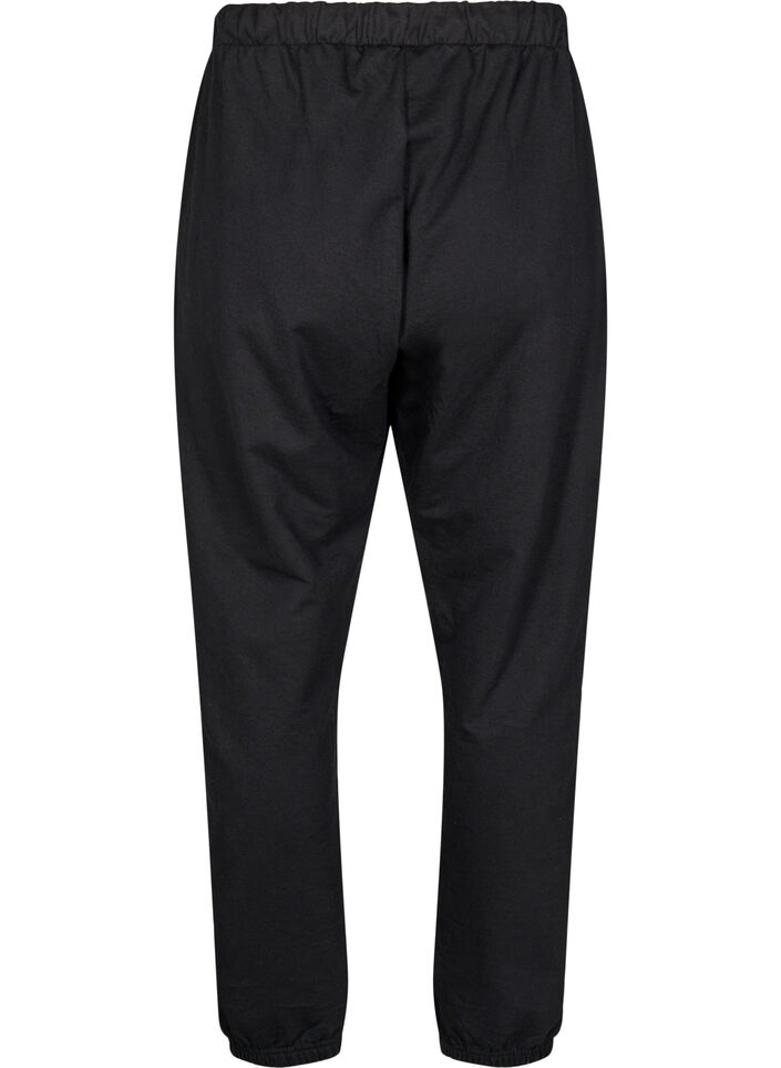 Pantalon de survêtement avec poches, Noir, Packshot image number 1