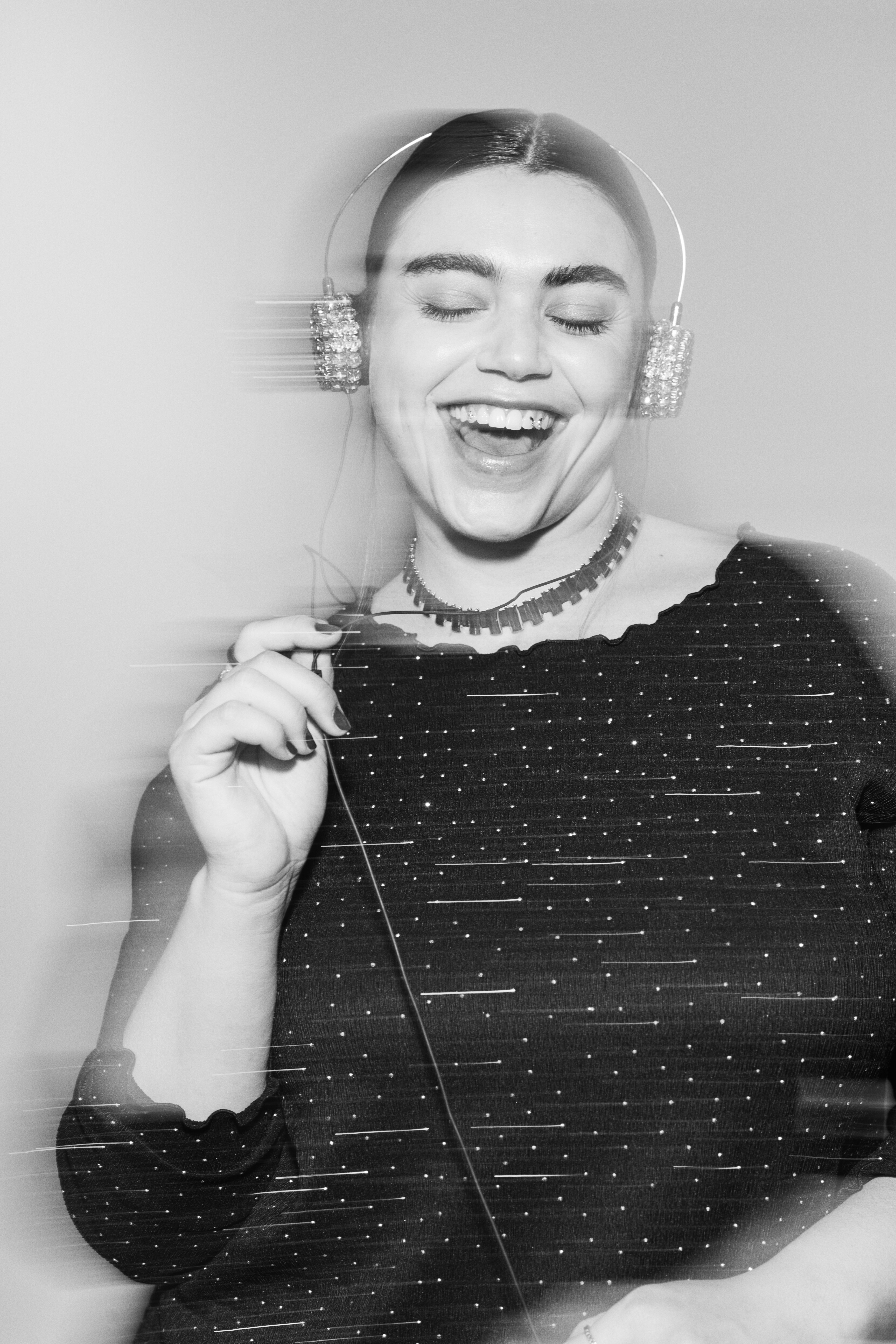 Zizzi Robe avec strass, , Model