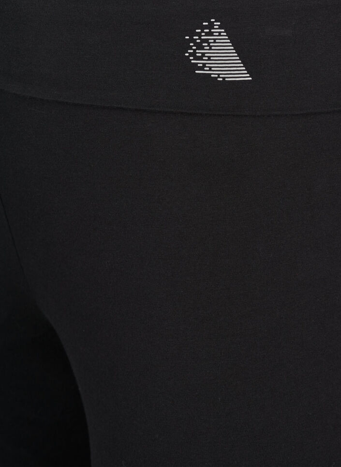 Pantalon de sport en coton, Noir, Packshot image number 2