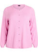 Cardigan &agrave; boutons ronds, Rose, Packshot image number 0