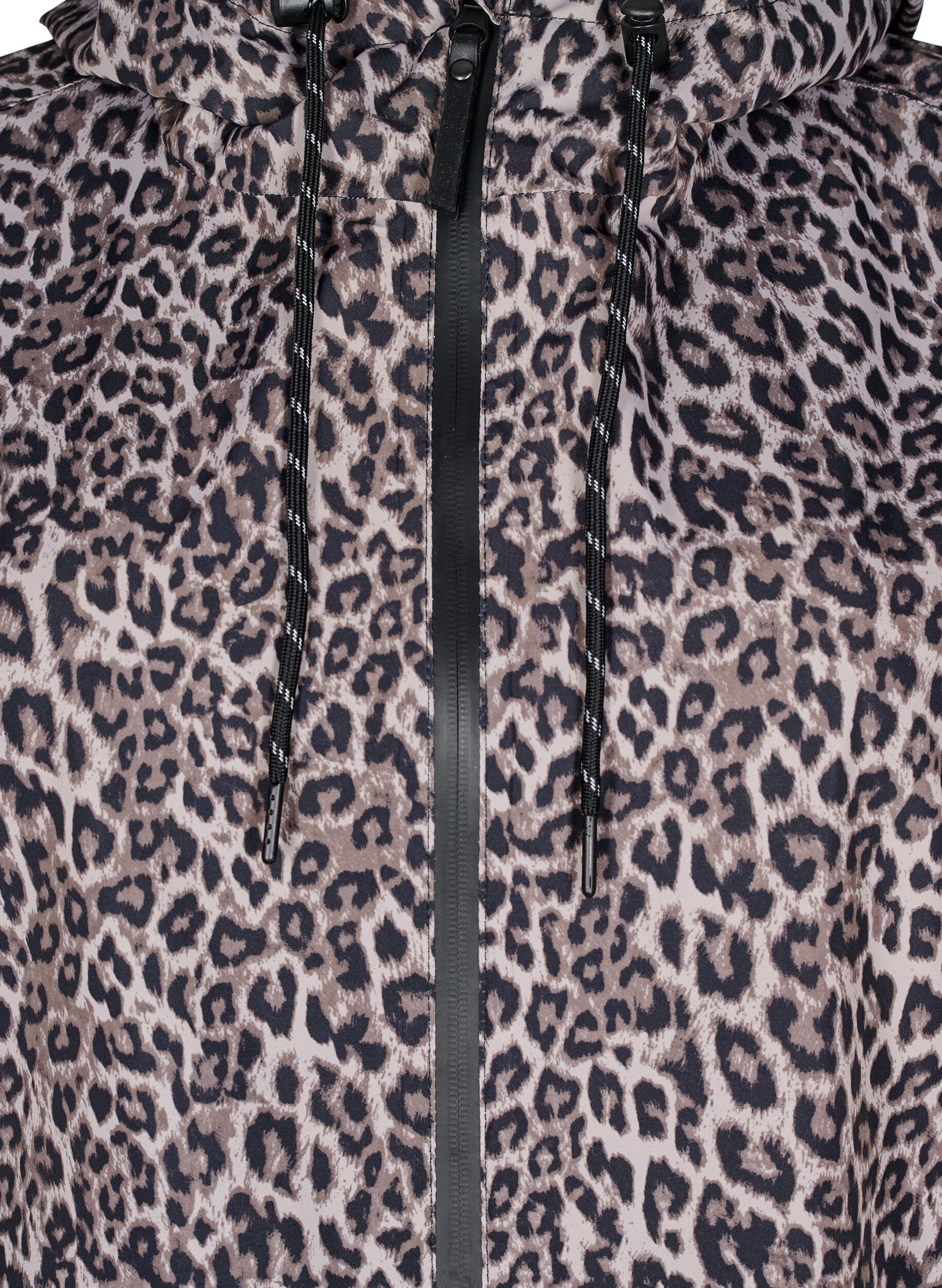 ZizziVeste de pluie avec poches et capuche, Marron, Packshot image number 2