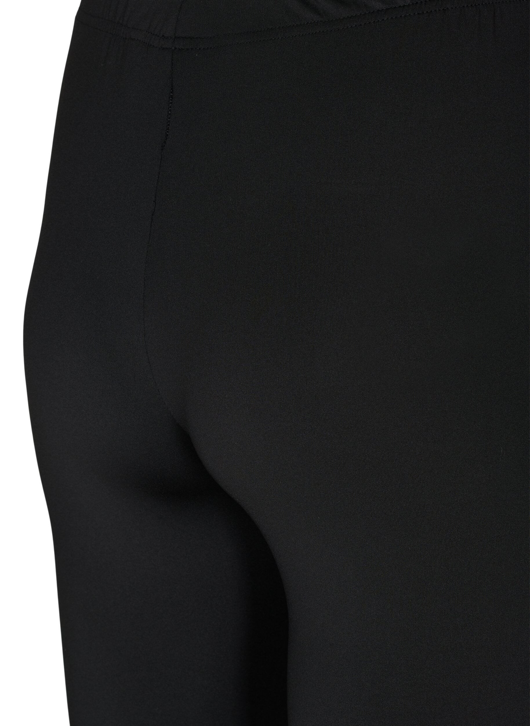 Zizzi Leggings basiques 2-pack, Noir, Packshot image number 2