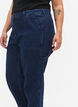 Jeans Cargo Ajusté Droit, Dark blue, Model image number 3