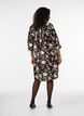 Chemise longue en lin et viscose, Noir, Model image number 2
