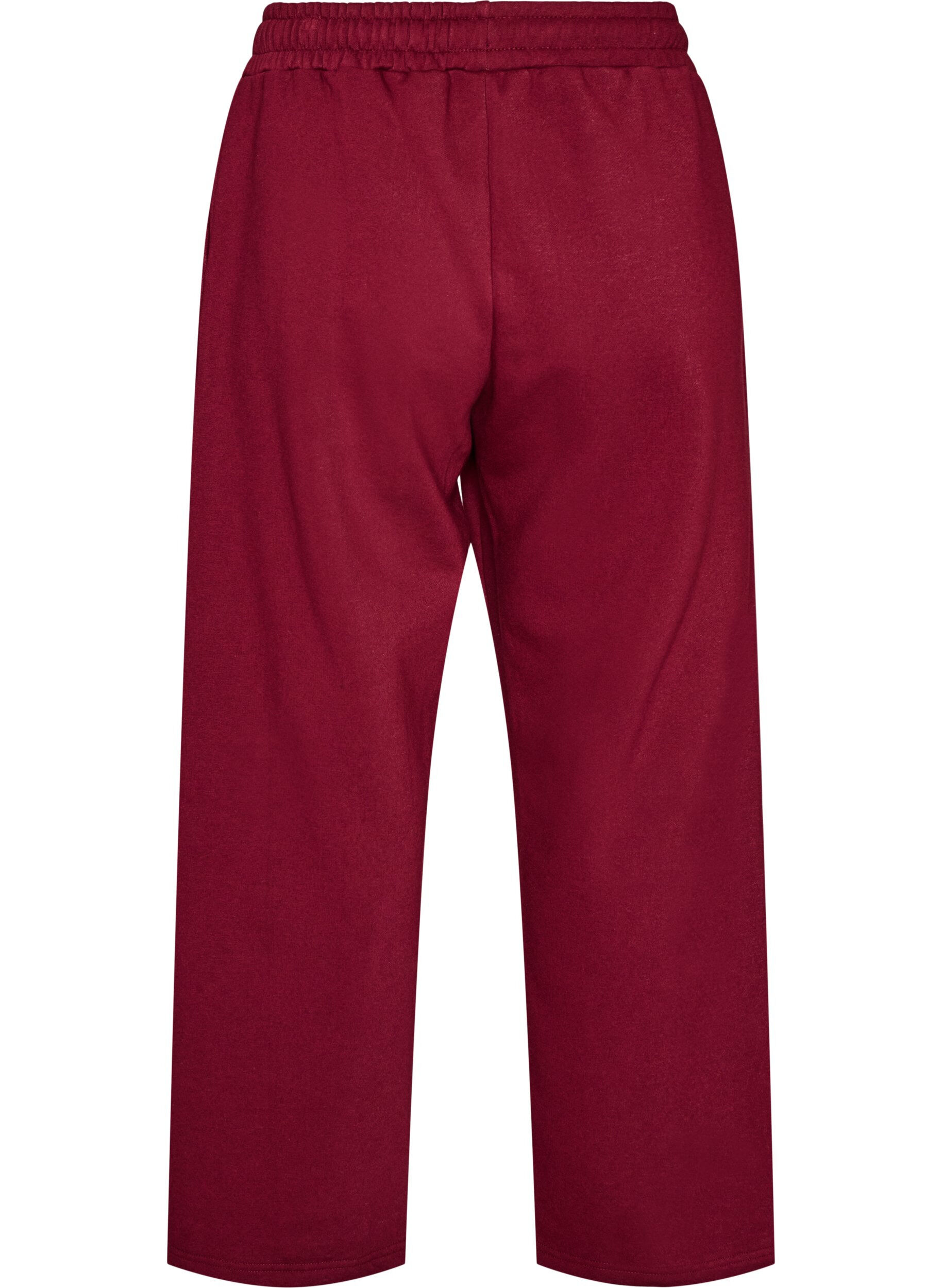 ZizziPantalon de jogging avec poches, Bordeaux, Packshot image number 1