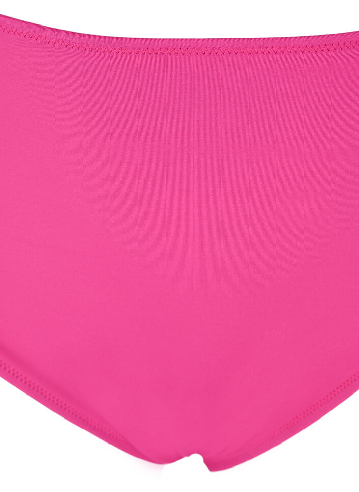 Culotte de bikini taï taille haute, Rose, Packshot image number 2
