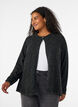 Cardigan en maille &agrave; col rond et fermeture boutonn&eacute;e, Gris anthracite, Model image number 0