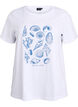 T-shirt avec imprimé, Blanc, Packshot image number 0
