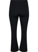 Pantalon &eacute;vas&eacute; en jersey, Noir, Packshot image number 1