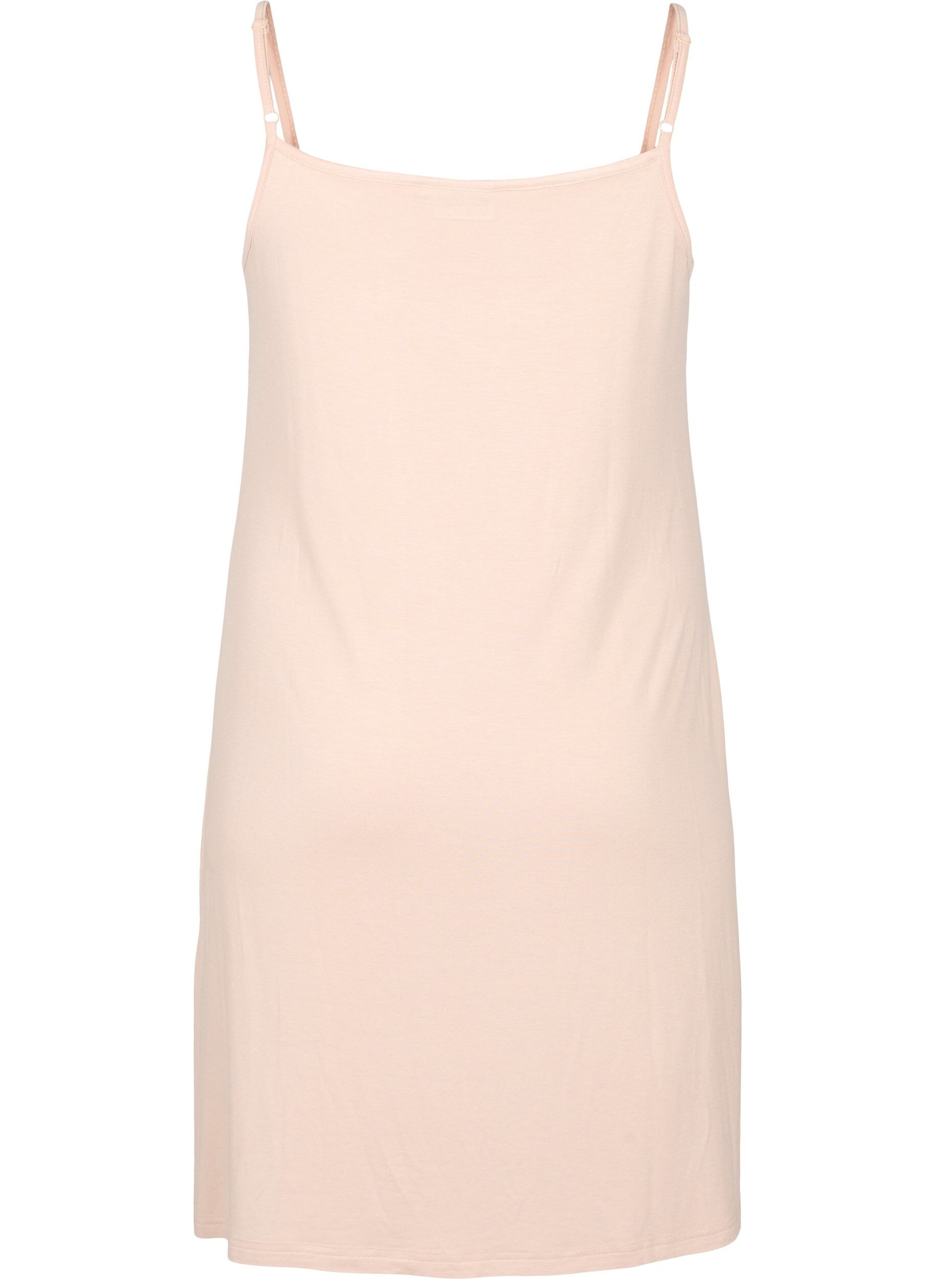 ZizziDessous de robe en viscose uni, Vanille, Packshot image number 1
