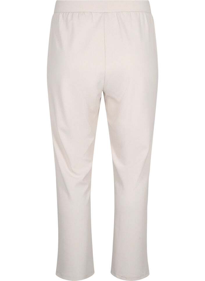 FLASH - Pantalon &agrave; coupe droite, Beige, Packshot image number 1