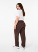 Pantalon &agrave; coupe droite, Marron, Model image number 1