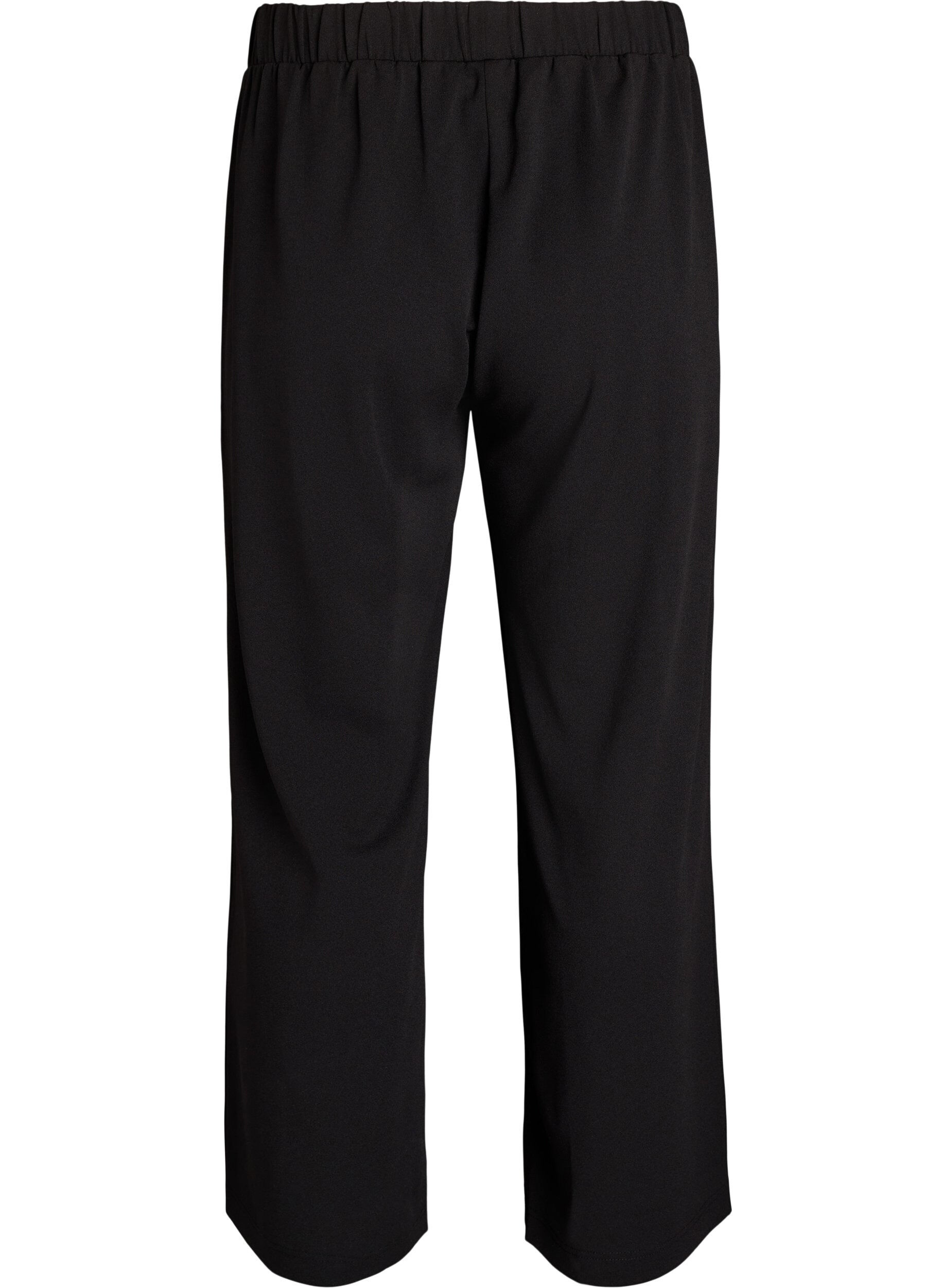 Zizzi FLASH - Pantalon ample, Noir, Packshot image number 1