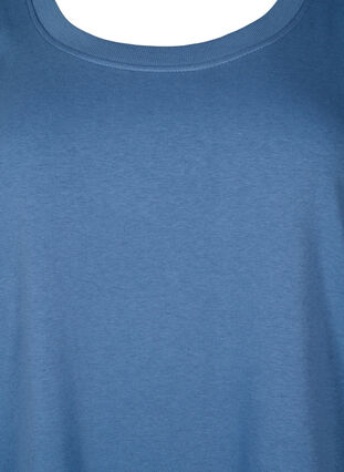 Robe de survêtement à manches courtes avec poches, Moonlight Blue, Packshot image number 2