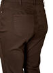 Jean bootcut Ellen en denim color&eacute;, Marron, Packshot image number 3