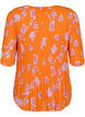 Blouse &agrave; fleurs en pliss&eacute;, Exuberance Flower, Packshot image number 1