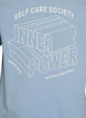 T-shirt graphique en coton bio, Bleu Clair, Packshot image number 3
