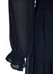 Robe courte avec volants et ceinture &agrave; nouer, Bleu, Packshot image number 3