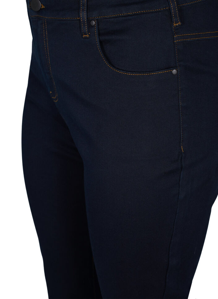 Jeans Emily Slim fit &agrave; taille r&eacute;guli&egrave;re, Bleu, Packshot image number 2