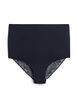 Culotte taille haute sculptante en microfibre, Noir, Packshot image number 0