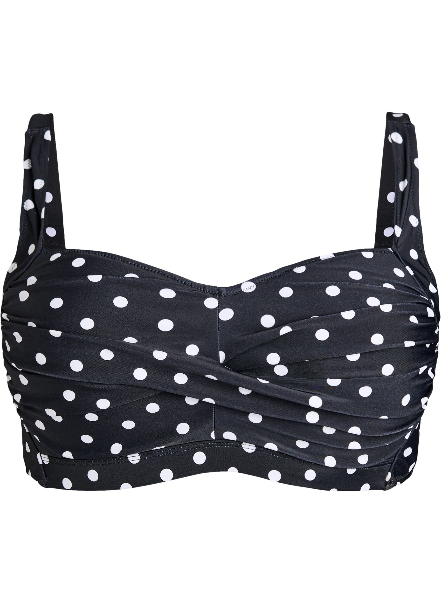 Haut de bikini rembourr&eacute; et imprim&eacute;