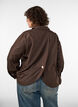 Chemise avec d&eacute;tail d&eacute;coratif au dos, Marron, Model image number 2