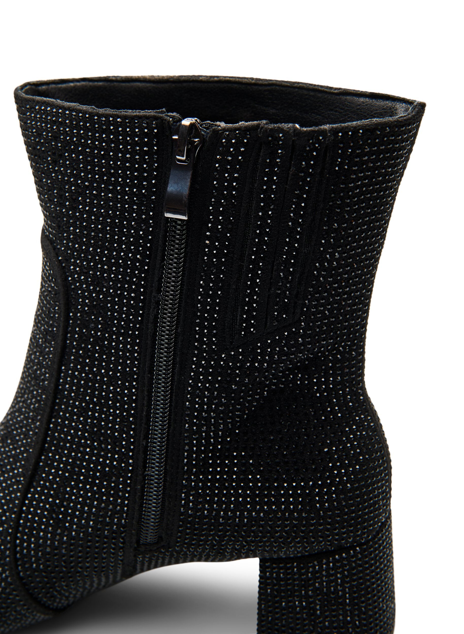 Zizzi Large - Bottines avec strass, Noir, Packshot image number 4