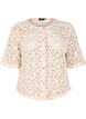 Cardigan court en crochet, Beige, Packshot image number 0